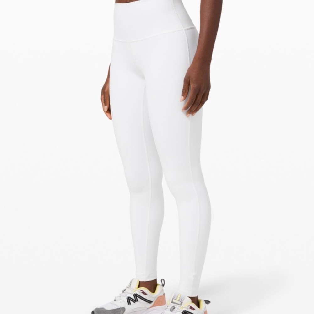 white lulu lemon leggings!